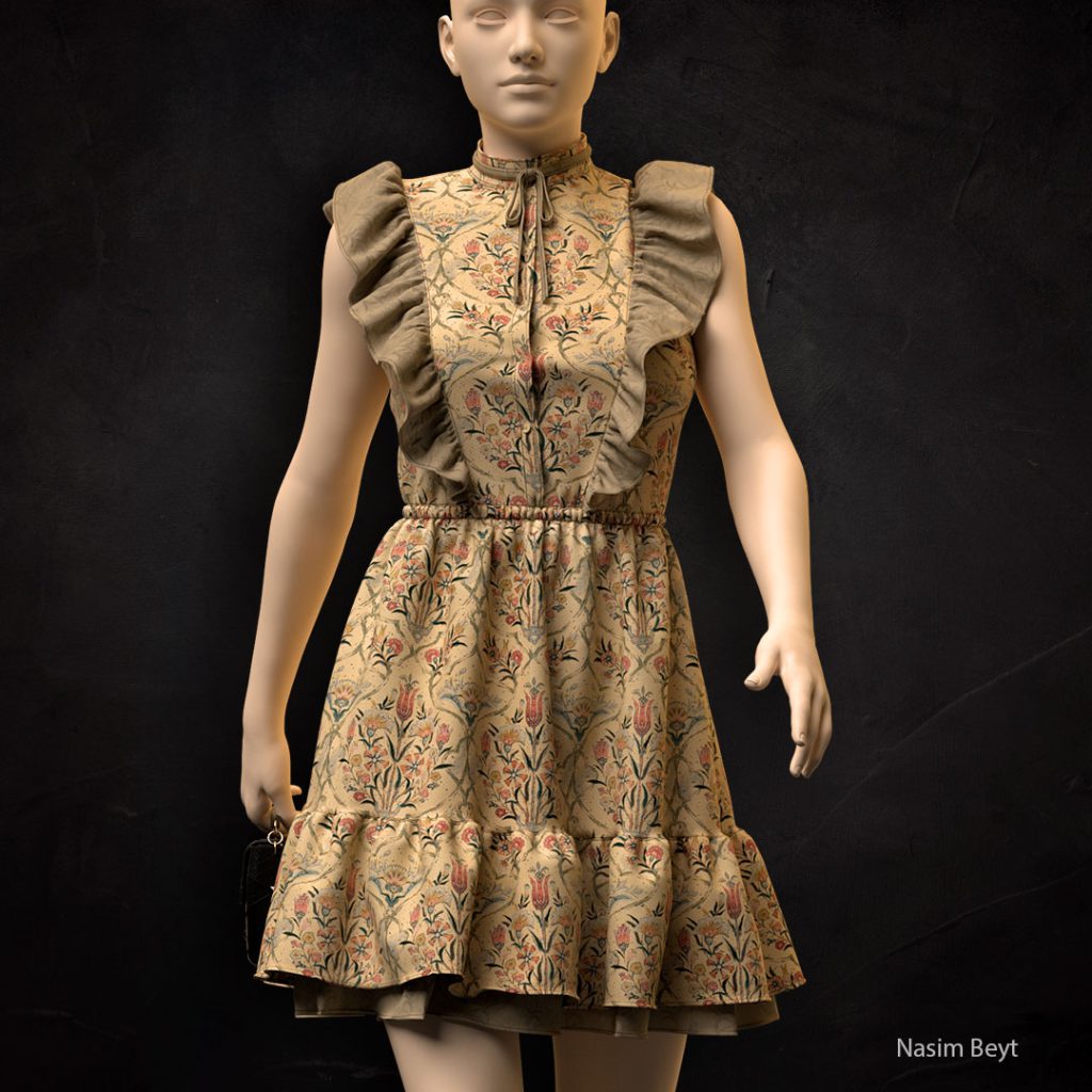 لباس زنانه | نمونه کار مارولوس دیزاینر و کلوتریدی